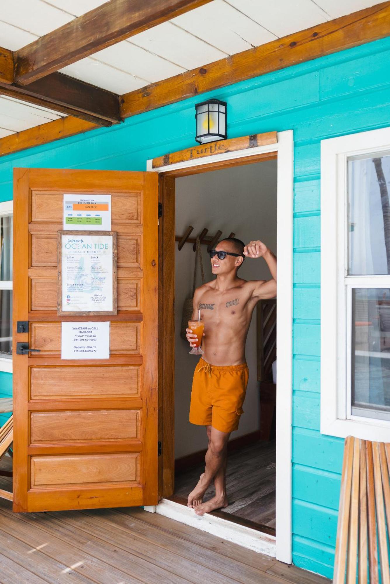 Ocean Tide Beach Resort San Pedro  Kültér fotó